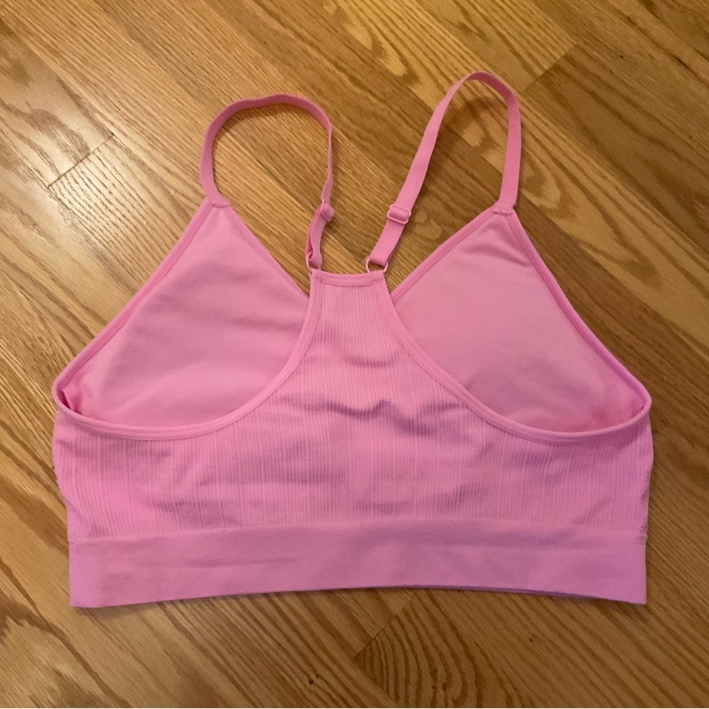 Ryka Pink Racerback Sports Bra - Picture 3 of 6